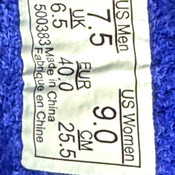 VANS DECON LITE LEATHER BLUE - Picture 7 of 7